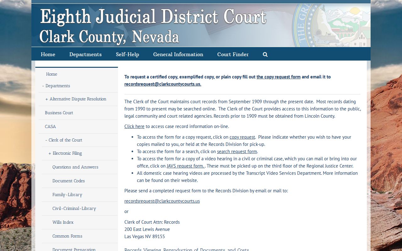 Henderson warrant records public court records access